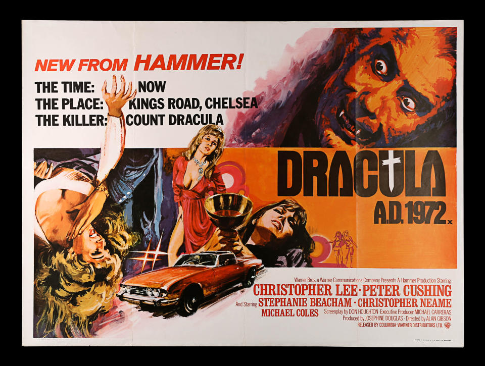 HAMMER: DRACULA A.D. 1972 – UK Quad Poster