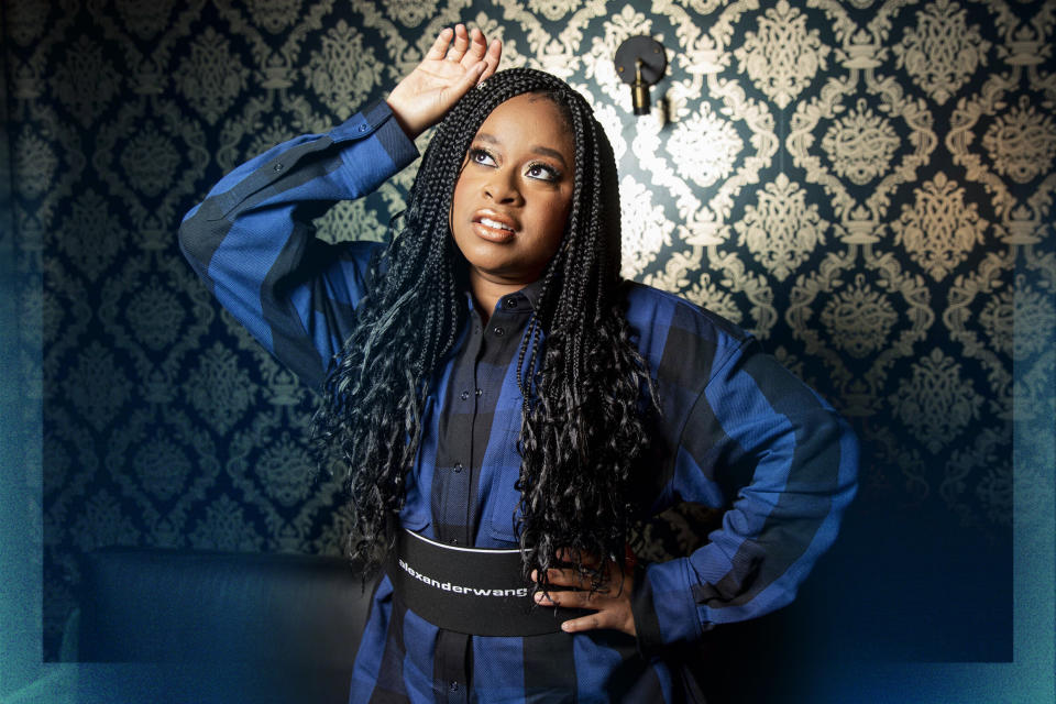 NEW YORK, NY: Actor & comedian Phoebe Robinson joins host Caroline Modaressey-Tehrani on the HuffPost series "Between You and Me" on July 18, 2019.  (Photo by Christy Havranek/HuffPost) *** Local Caption *** (Photo: Christy Havranek/HuffPost)