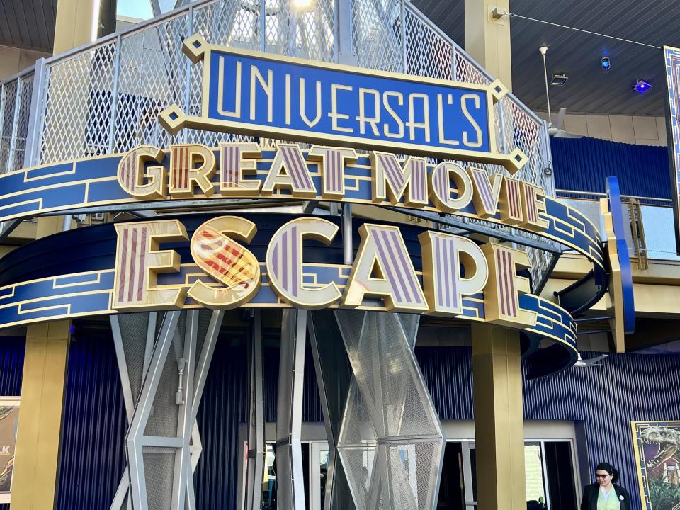 Universal's Great Movie Escape is open now at Universal CityWalk Orlando. (Photo: Terri Peters)