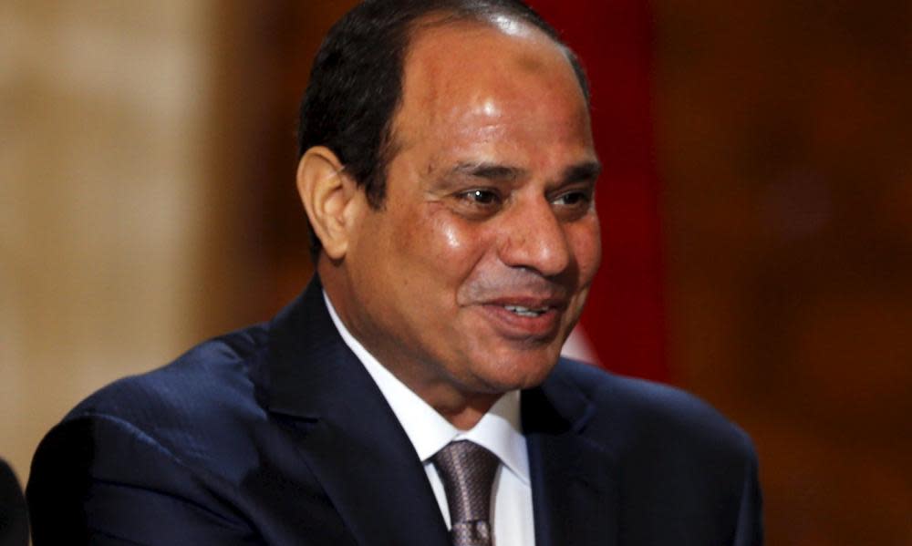 Abdel Fatah al-Sisi, president of Egypt