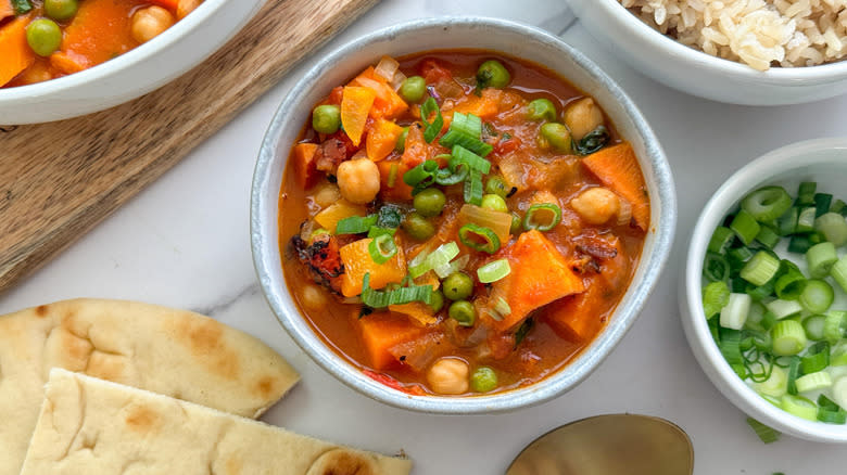 small bowl of curry