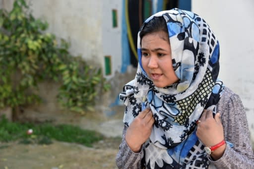 Schoolgirl Parwana Hussaini struck a rare optimistic note about the Taliban, saying: "We are all Afghans and want peace"
