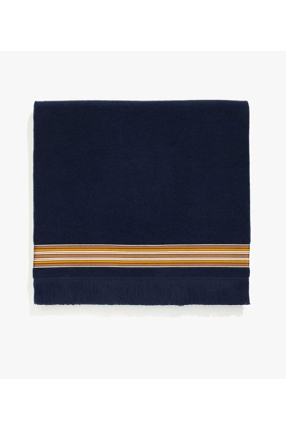 9) The Suitcase Stripe Beach Towel