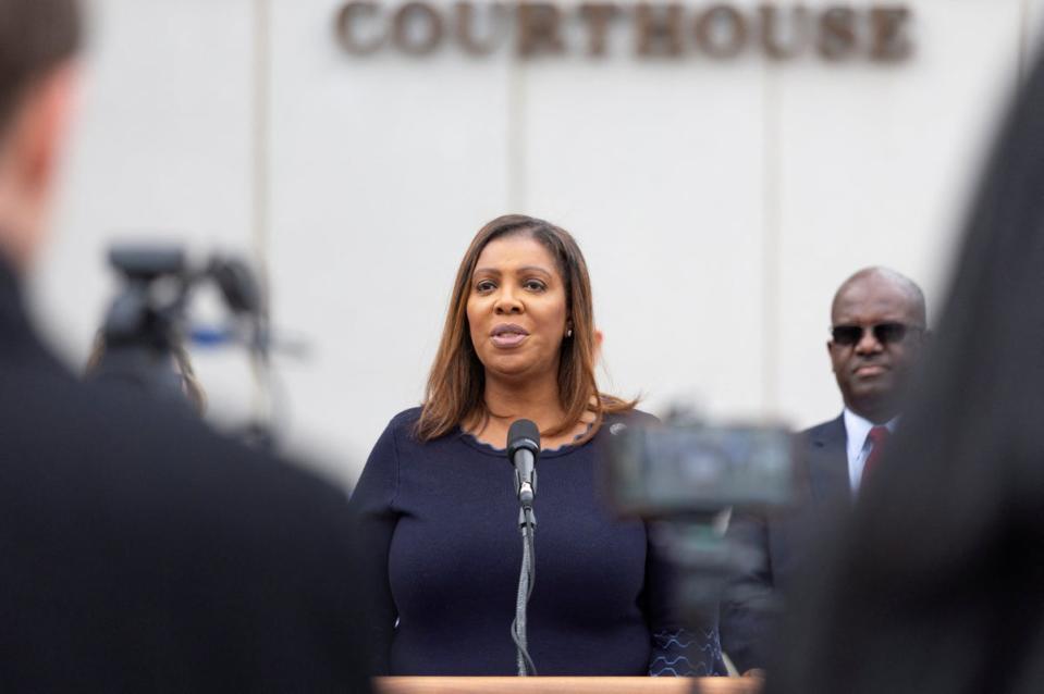 New York Attorney General Letitia James (REUTERS)