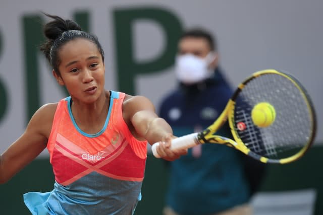 Leylah Fernandez gave notice of her potential against Petra Kvitova