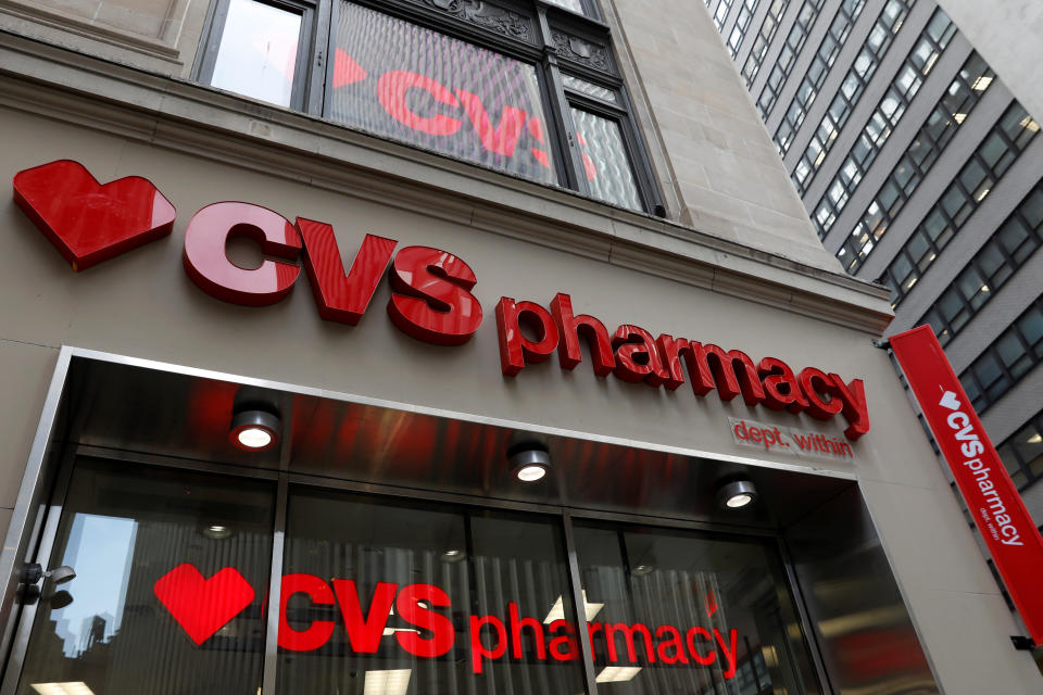 A CVS Pharmacy store is seen in the Manhattan borough of New York City, November 30, 2017. REUTERS/Shannon Stapleton