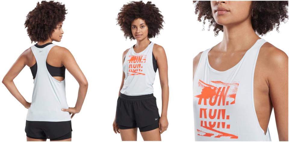 Women's Reebok One Series Running Activchill Tank Top 