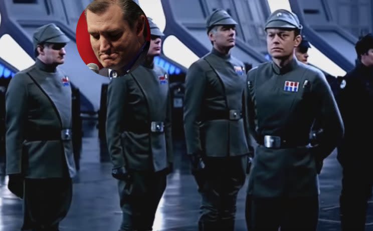 Cruz... spied in Return of the Jedi - Credit: Lucasfilm