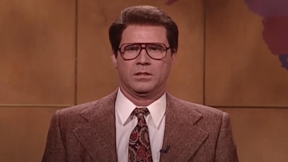 Will Ferrell as Jacob Silj on Weekend Update.