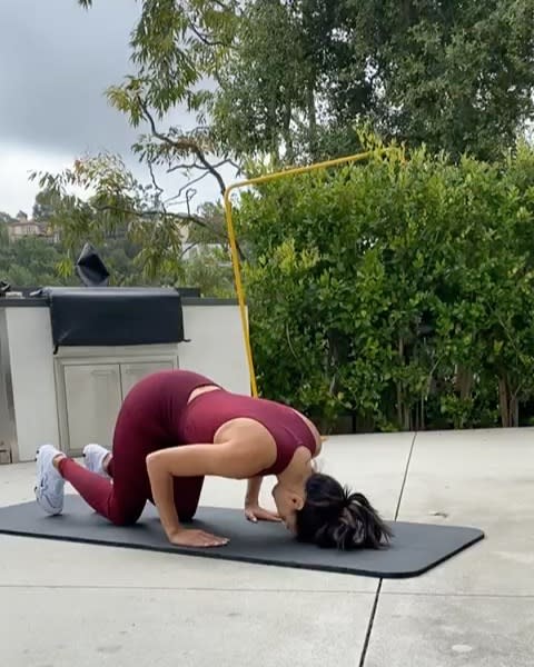 <p>Eva can be spotted on her Instagram doing a tripod headstand, and advanced yoga move that requires serious core strength and stability to pull off. ICYMI, yoga can be a great way to increase your flexibility and balance. Now clearly, Eva's a pro, but there are plenty of <a href="https://www.womenshealthmag.com/fitness/g24033579/yoga-poses-for-beginners/" rel="nofollow noopener" target="_blank" data-ylk="slk:beginner moves;elm:context_link;itc:0;sec:content-canvas" class="link ">beginner moves </a>to ease you into it an asana practice. </p><p><a href="https://www.instagram.com/p/B-kaVjNpJKO/?utm_source=ig_embed&utm_campaign=loading" rel="nofollow noopener" target="_blank" data-ylk="slk:See the original post on Instagram;elm:context_link;itc:0;sec:content-canvas" class="link ">See the original post on Instagram</a></p>