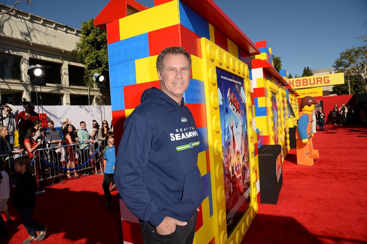 Will Ferrell at 'The Lego Movie' in Los Angeles on Saturday 