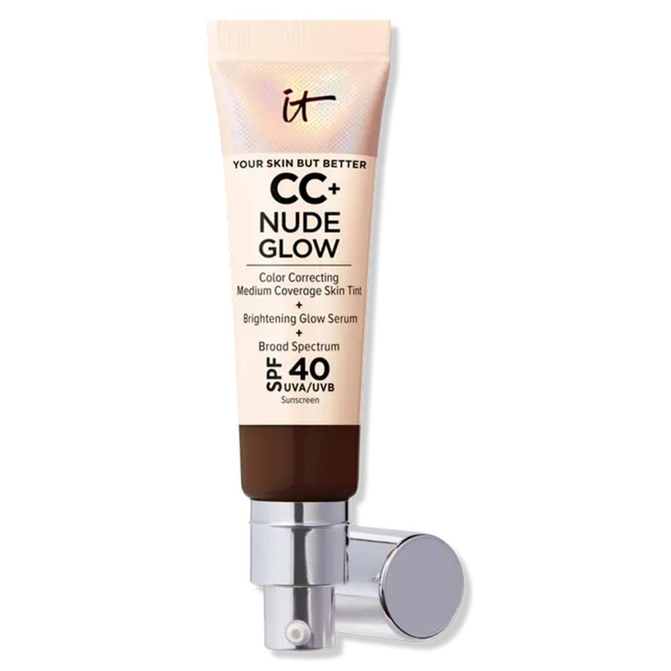 CC+ Nude Glow Lightweight Foundation + Glow Serum with SPF 40