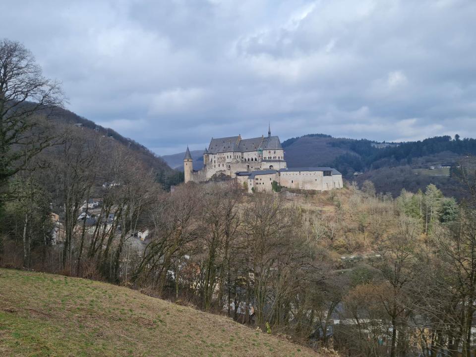 Vianden Castle in Luxembourg