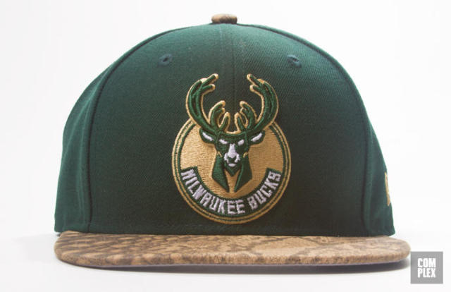 Exclusive: A Look at the New Milwaukee Bucks x New Era Hats