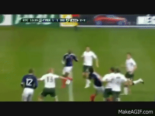 Thierry Henry Handball Ireland V France 1-1 (agg 1-2) Hand Of Frog /God 18/11/09  Best/Good Quality