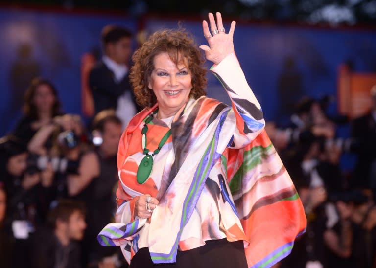 'Time passes': Claudia Cardinale at the Venice Film Festival last September