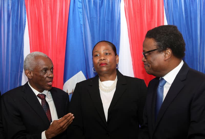 Ceremony to install Haiti's Transition Council