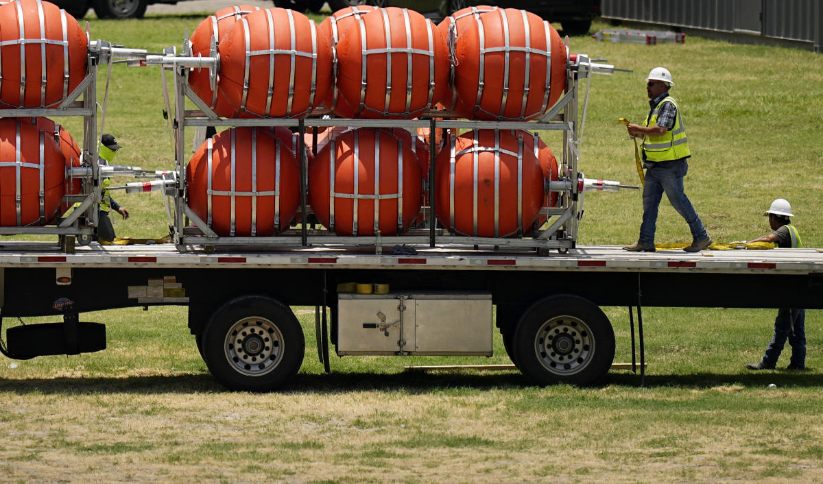 #Texas prepares to deploy Rio Grande buoys in governor’s latest effort to curb border crossings