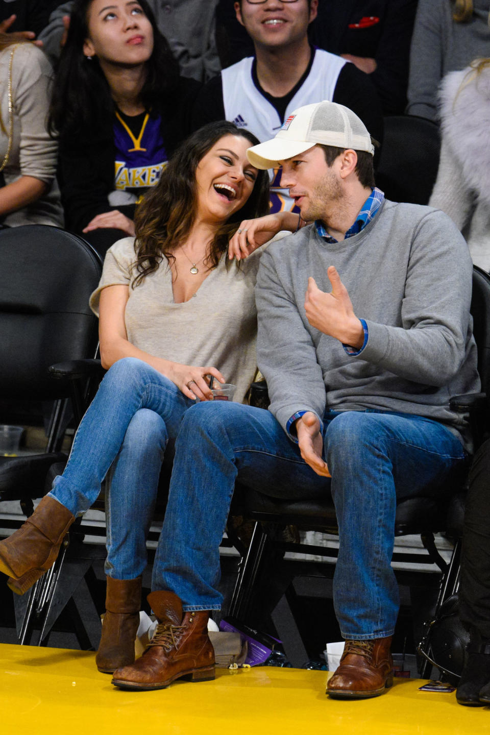 Mila Kunis and Ashton Kutcher