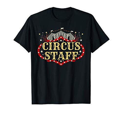 <p><strong>Circus Costume Co. Inc</strong></p><p>amazon.com</p><p><strong>$16.89</strong></p><p><a href="https://www.amazon.com/dp/B07RSTB5KR?tag=syn-yahoo-20&ascsubtag=%5Bartid%7C10050.g.29402076%5Bsrc%7Cyahoo-us" rel="nofollow noopener" target="_blank" data-ylk="slk:Shop Now;elm:context_link;itc:0;sec:content-canvas" class="link ">Shop Now</a></p><p>Let the kids do the heavy lifting on the costumes, and mom and dad can accompany them in "circus staff" shirts.</p>