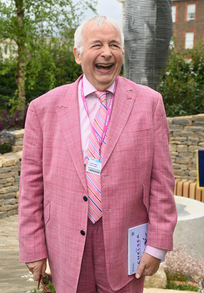 Christopher Biggins attends press day at the RHS Chelsea Flower Show at The Royal Hospital Chelsea on May 23, 2022 in London, England. (Photo by David M. Benett/Dave Benett/Getty Images)