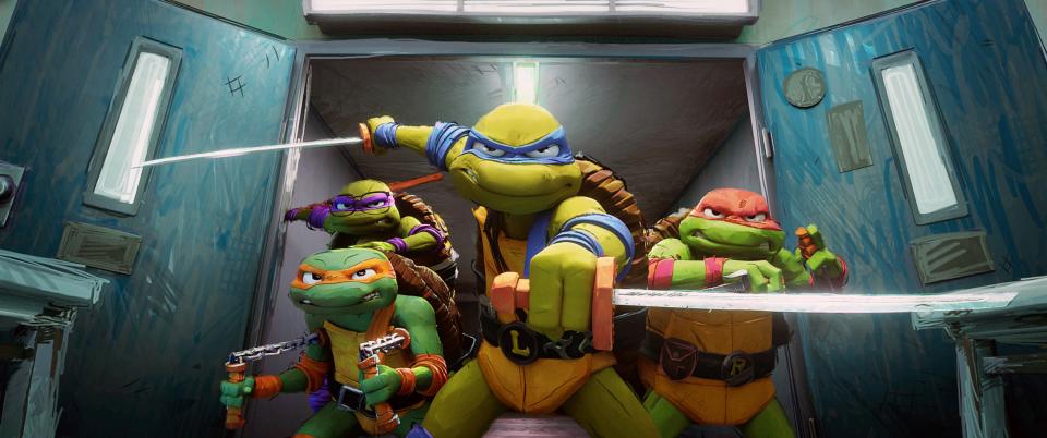 <em>Teenage Mutant Ninja Turtles: Mutant Mayhem</em>