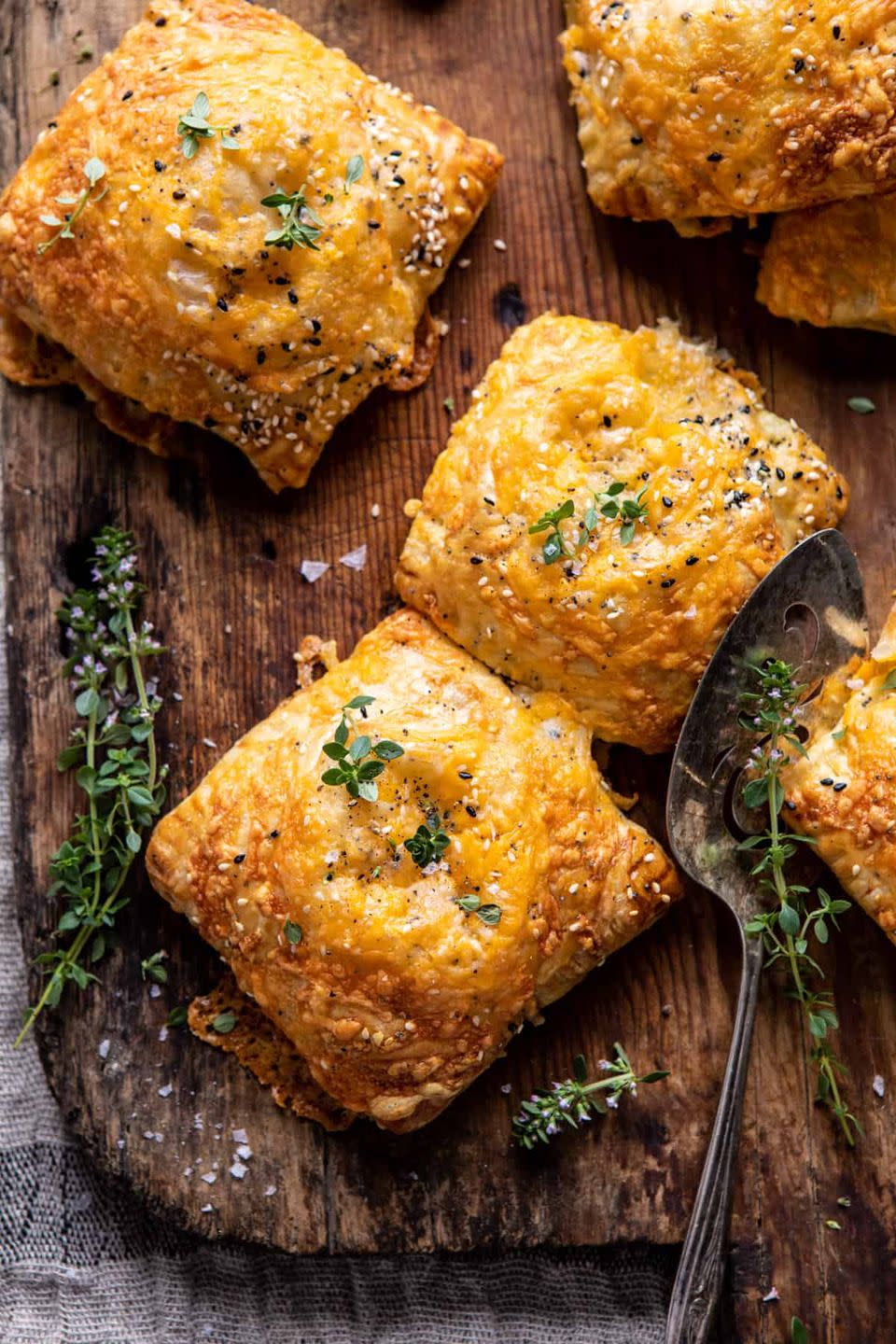 8) Flaky Broccoli Cheddar Pies