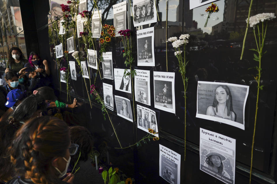 Protestas en Ciudad de México. (AP Photo/Eduardo Verdugo)