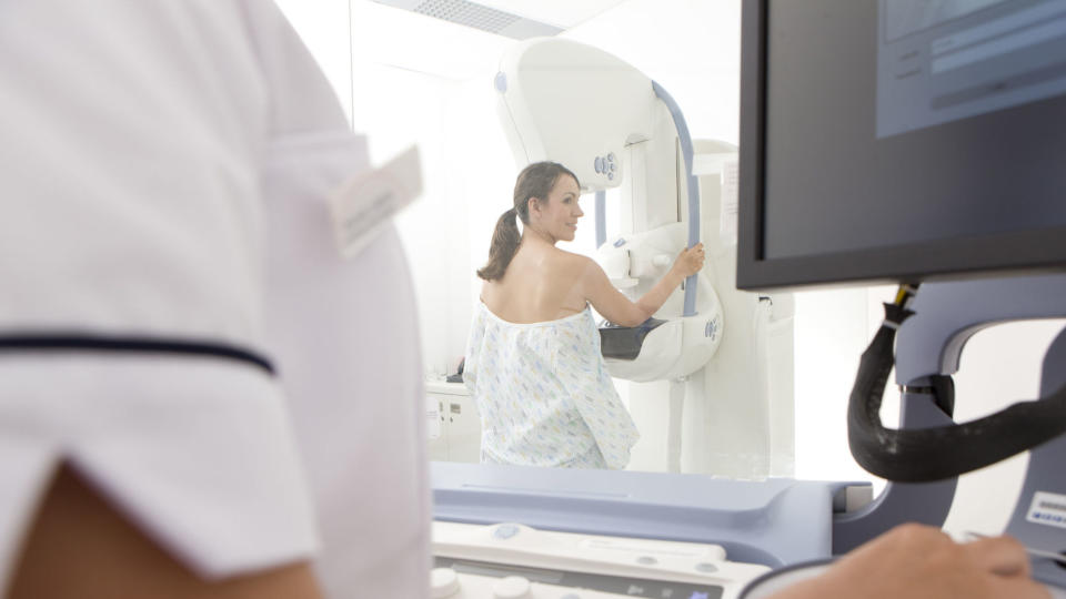 2) The radiation you get from a mammogram is minimal.