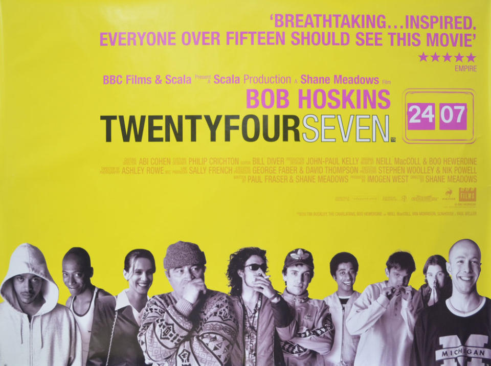 James Corden starred alongside Bob Hoskins in British drama film Twenty Four Seven. (Pathé)