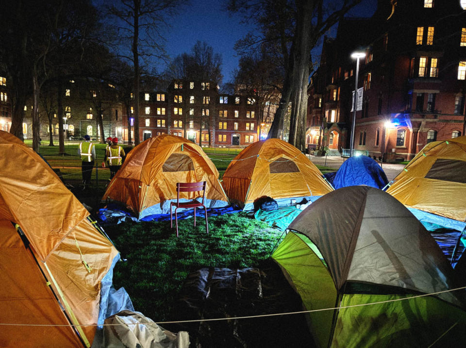 Harvard Gaza protest