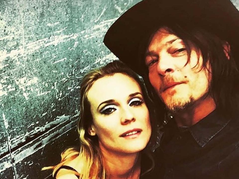 Diane Kruger, Norman Reedus, Instagram