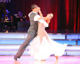 Ingo Rademacher and Kym Johnson perform on "Dancing With the Stars."