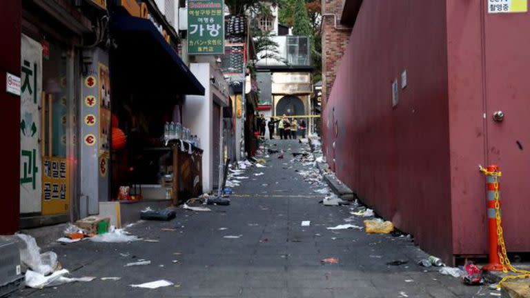 Itaewon, el día después de la tragedia