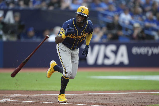 Canadian Abraham Toro homers in Brewers' win over Blue Jays