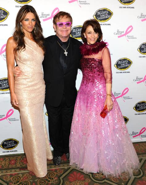 elizabeth-hurley-breast-cancer-elton-john-evelyn-lauder