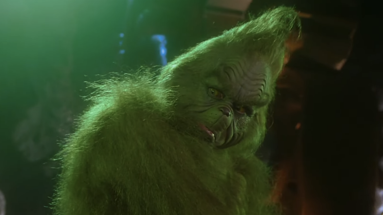  Jim Carrey as The Grinch. 