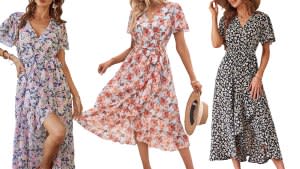 Floral Print Dress