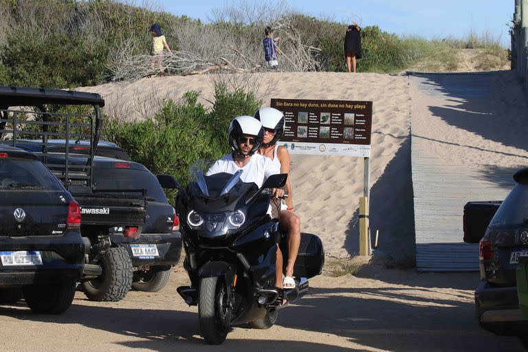 La pareja vive un verano idílico en Punta