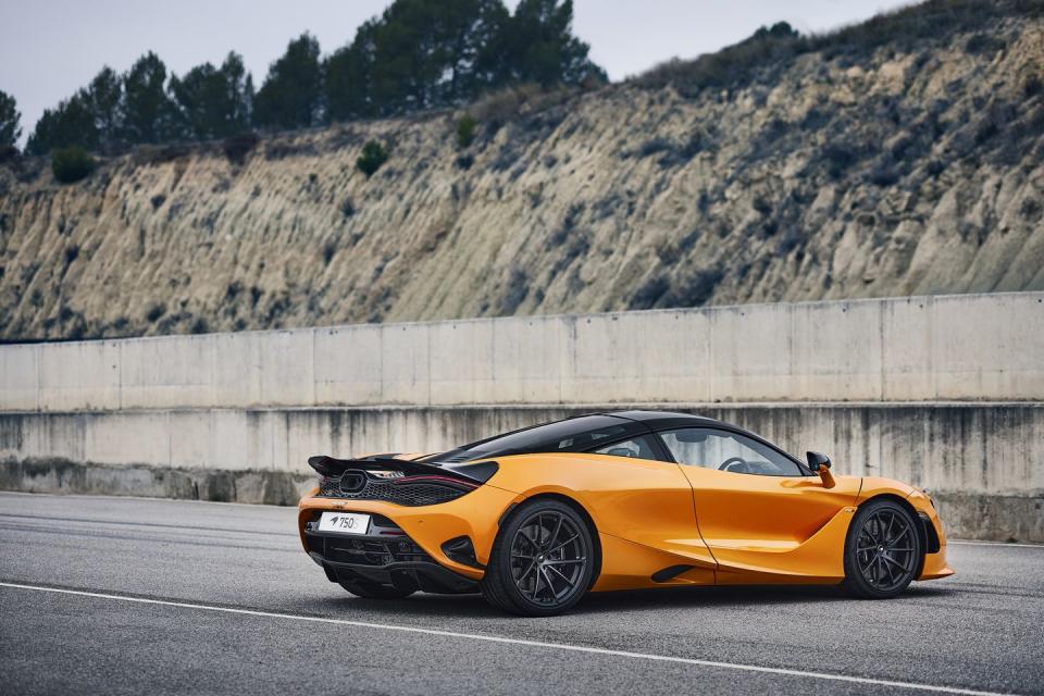 <p>These mechanical upgrades are further optimized by meticulous weight-saving measures. The 750S coupe is claimed to weigh up to 66 pounds less than its 720S predecessor (a <a href="https://www.caranddriver.com/reviews/a19862504/2018-mclaren-720s-instrumented-test-review/" rel="nofollow noopener" target="_blank" data-ylk="slk:2018 example registered 3161 pounds on our scales;elm:context_link;itc:0;sec:content-canvas" class="link ">2018 example registered 3161 pounds on our scales</a>).</p>