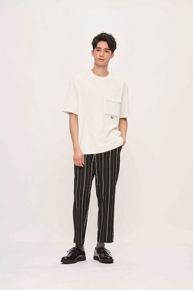 ▲男裝輕便九分褲 Ankle Pants 系列限定價 NT$590。（圖／GU）