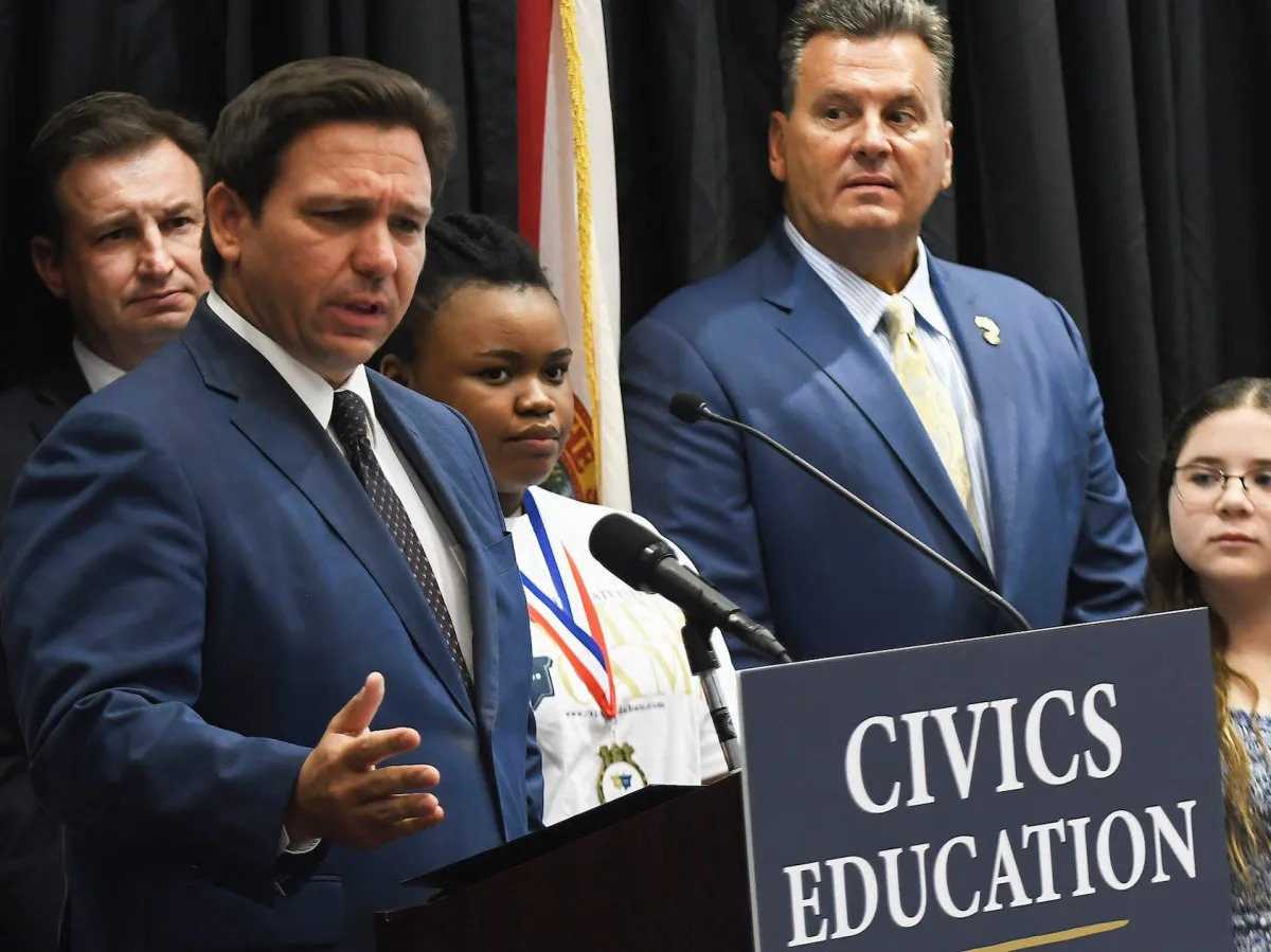 Florida offers new training for teachers that says it was a 'misconception' that..