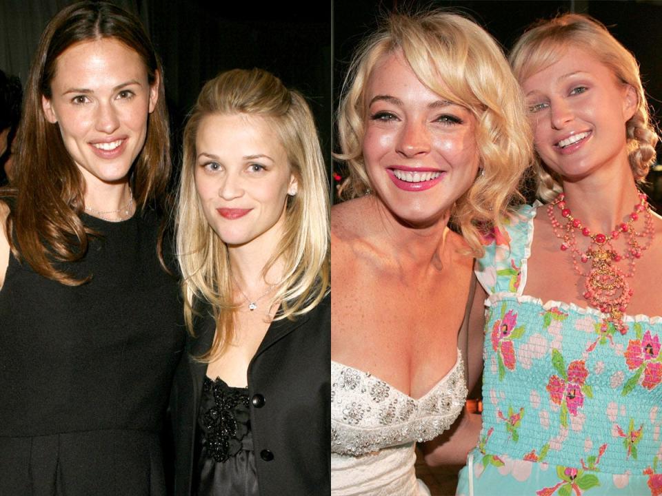 jennifer garner reese witherspoon lindsay lohan paris hilton