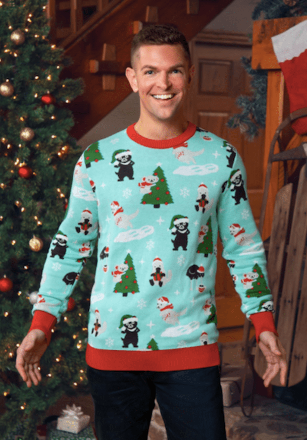 Seattle Seahawks Hohoho Mickey ,Ugly Sweater Party,ugly Sweater Ideas- Ugly Christmas Sweater - OwlOhh