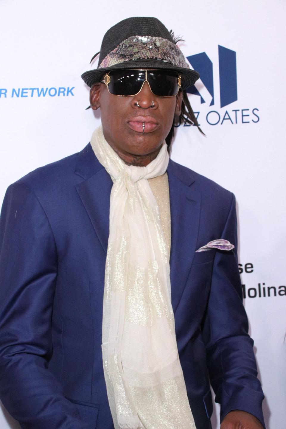 Dennis Rodman attends the 19th Annual Harold & Carole Pump Foundation Gala