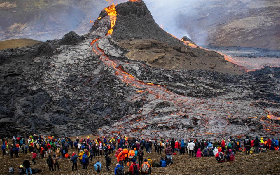 Iceland volcano in 2010