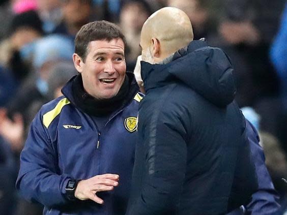Nigel Clough had no issues beyond the heavy defeat (PA)