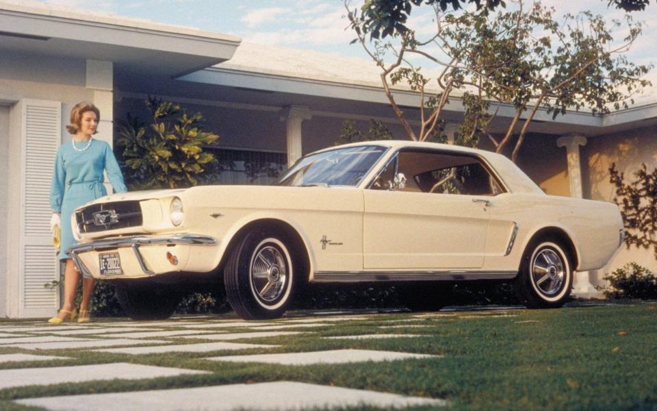 Ford Mustang promo shot - 1960s