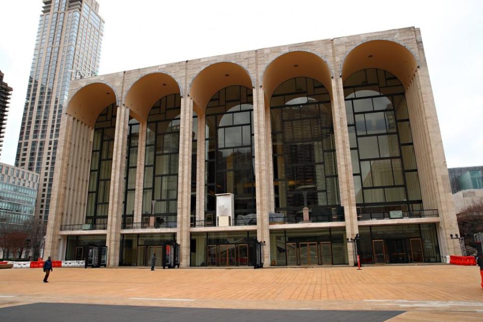 Metropolitan Opera House at Lincoln Center remains closed following restrictions imposed to slow the spread of coronavirus on January 16, 2021 in New York City. (Photo by Cindy Ord/Getty Images)
