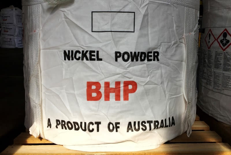 FILE PHOTO: BHP faces nickel choice this year as high-cost Australian miners suffer